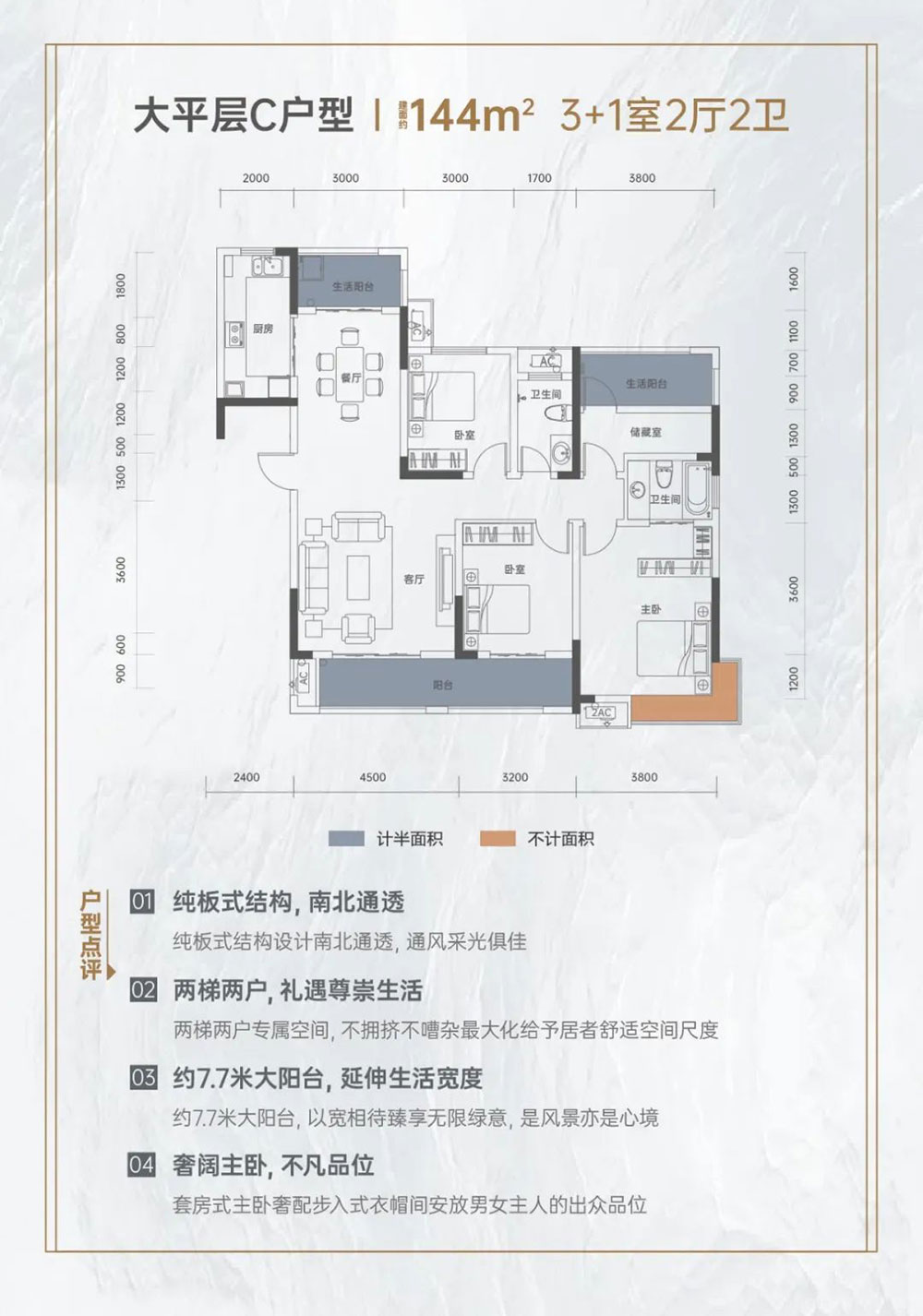 大平層C戶型