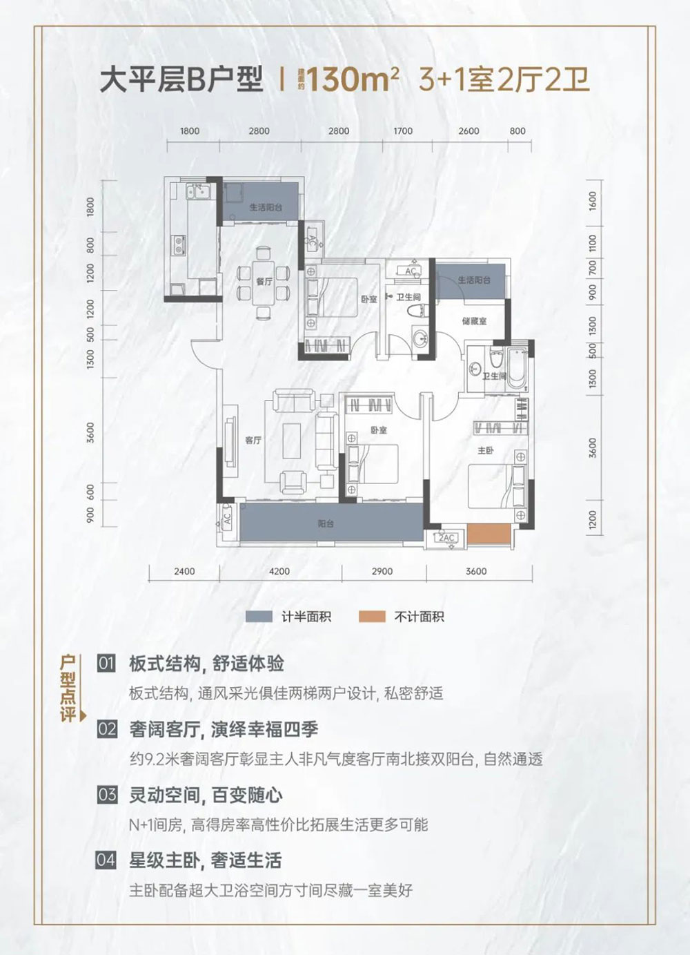 大平層B戶型