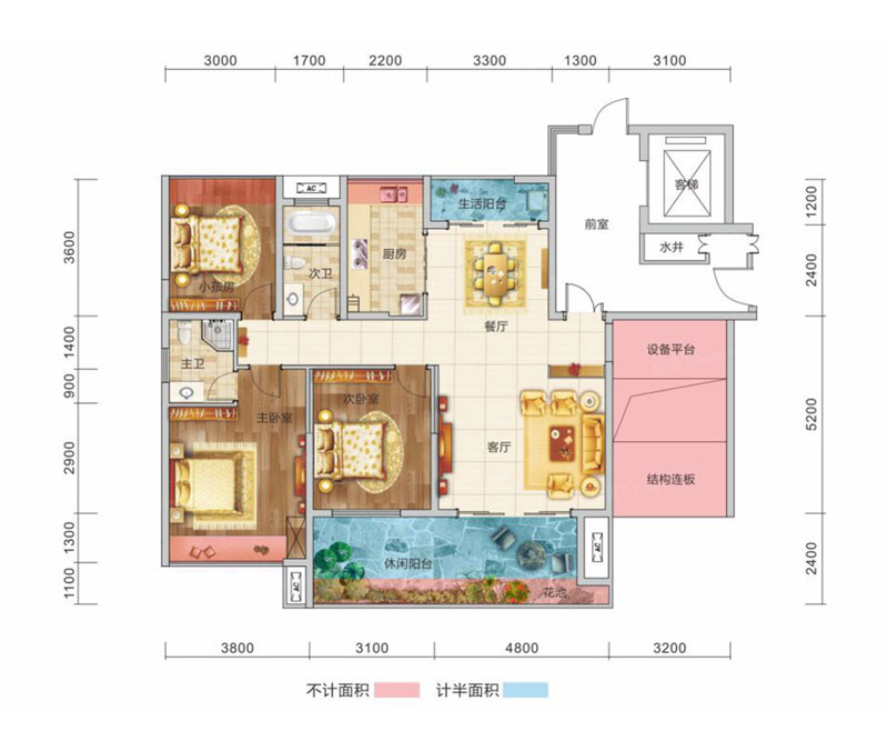 3、4#戶型