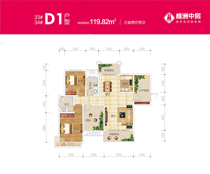 33/34#D1戶(hù)型
