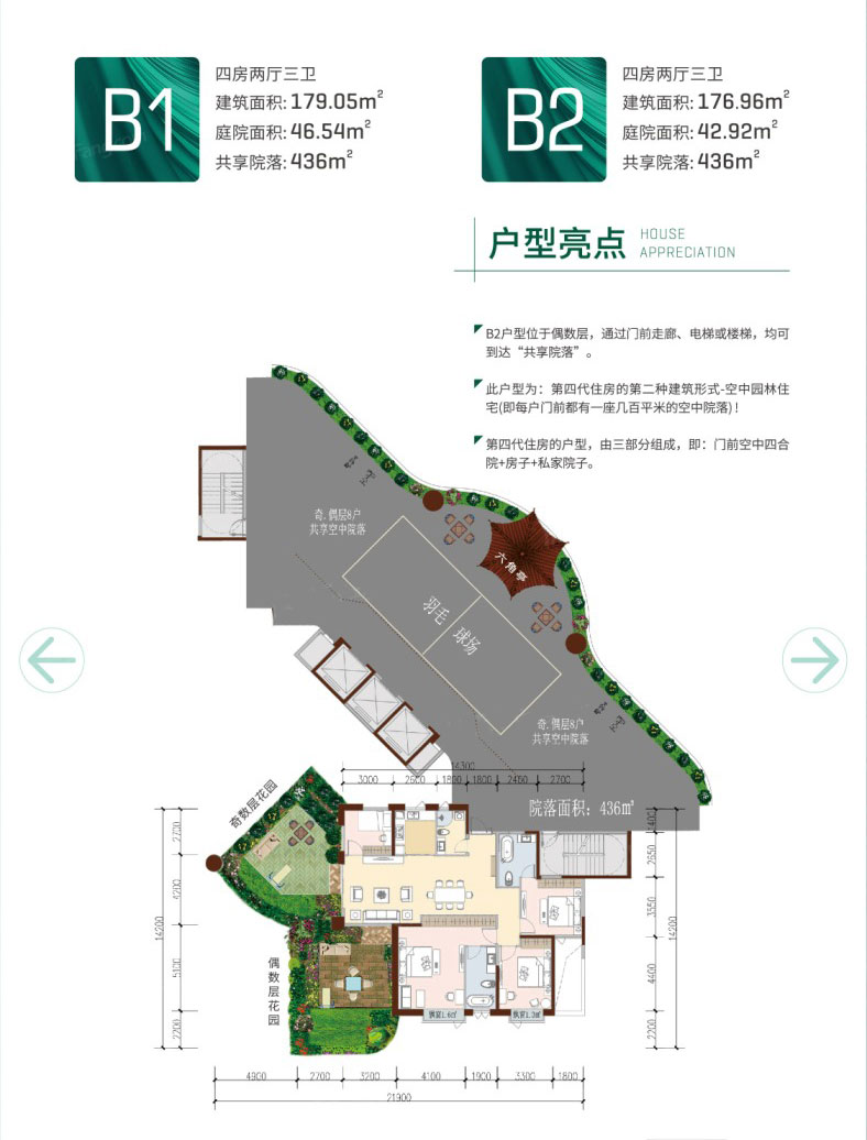 1棟B1/B2戶型