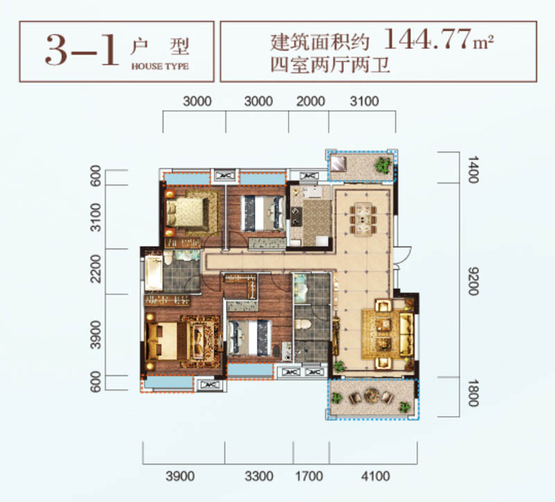 3-1戶型