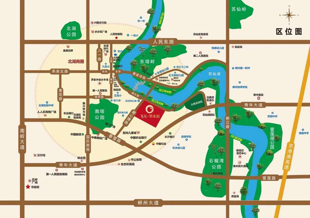 區(qū)位圖